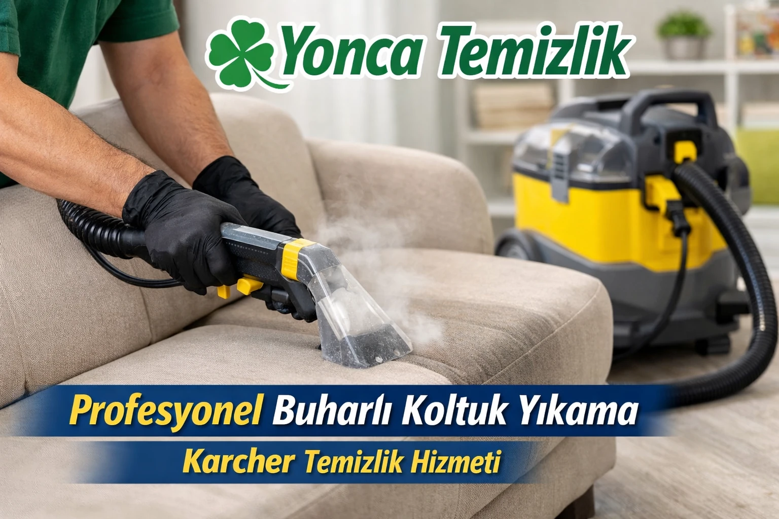 Darıca Abdi İpekçi Mahallesi Buharlı Koltuk Yıkama Profesyonel Karcher Temizlik Hizmeti